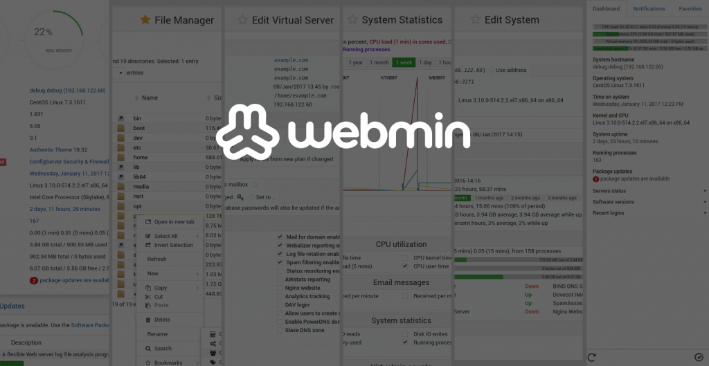 install minidlna webmin module